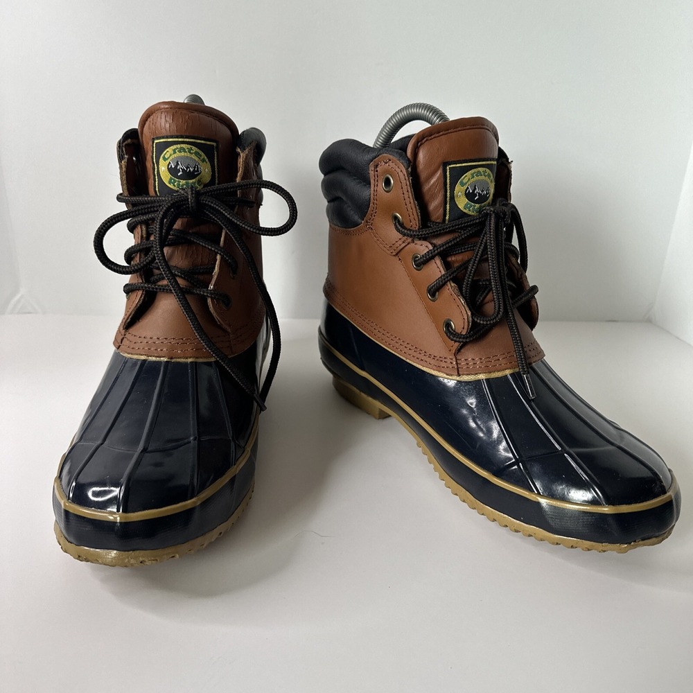 Crater‎ Ridge Women's Size 9 Waterproof Duck Boot Style Lace Up Boots PIKE II